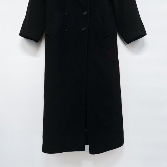 Vintage Long Full Length Steve by Searle Wool Maxi Peacoat Overcoat Jacket Coat - Picture 4 of 11